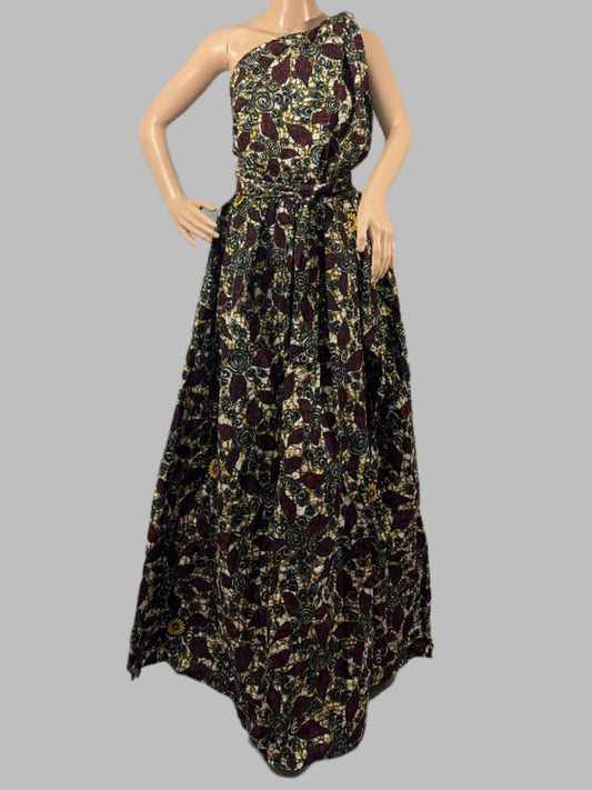 Bohemian Blossom Infinity Maxi Dress for Ladies