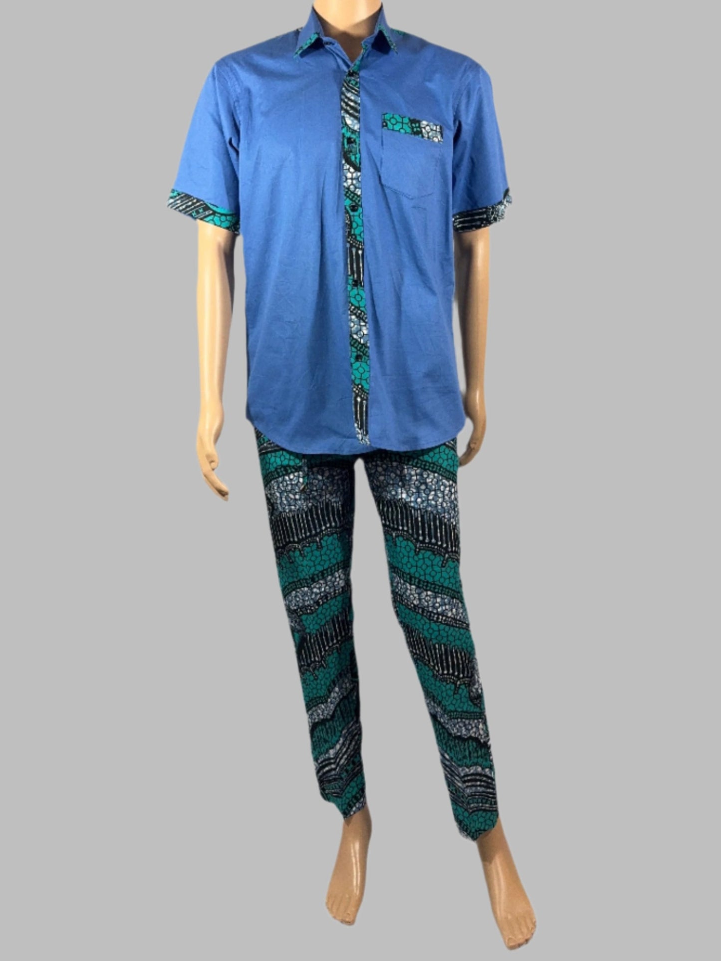 Teal Harmony Pants for Men